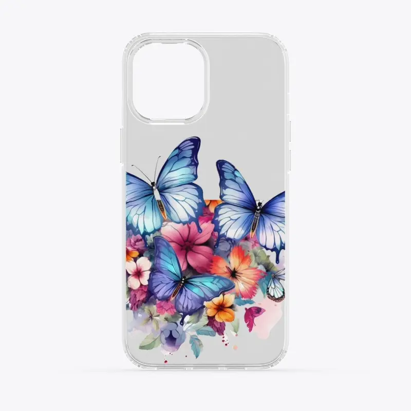 Butterfly &amp; flowers