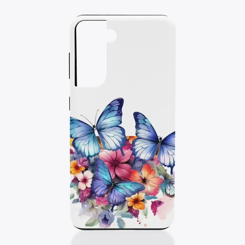 Butterfly &amp; flowers