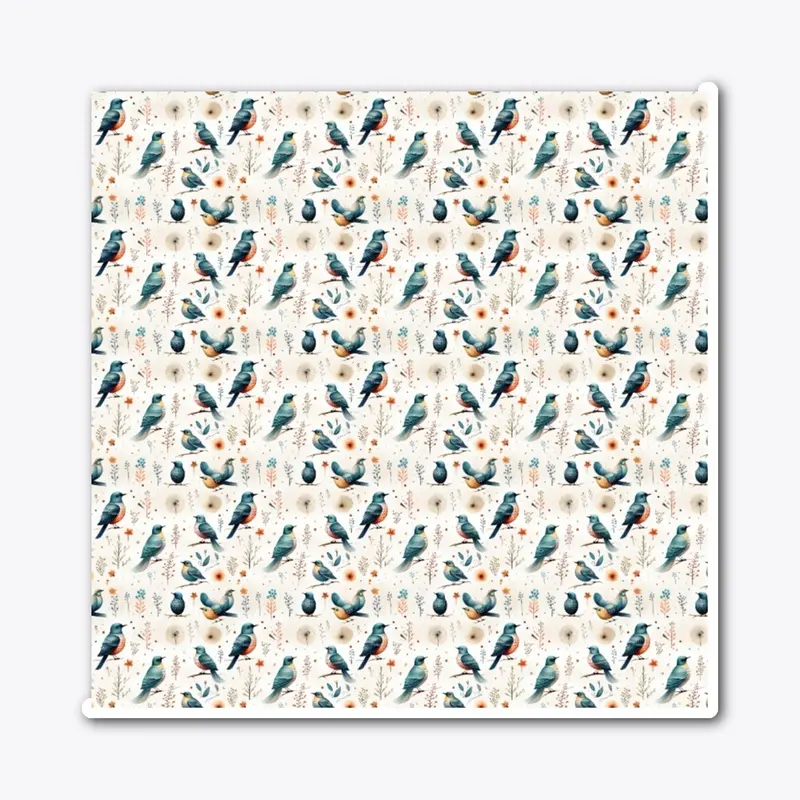 small bird pattern